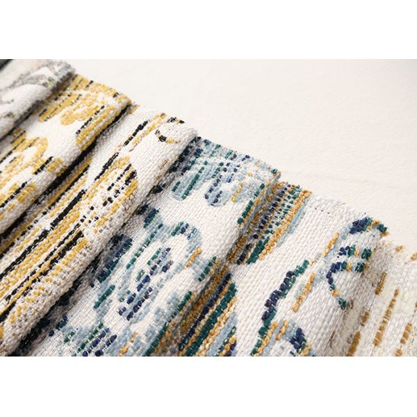 Palace Style Gradient Jacquard Fabric With Gold Thread For Sofa Cover