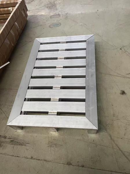 Heavy Duty Aluminum Pallet 300-2500KG Capacity ISO Standard