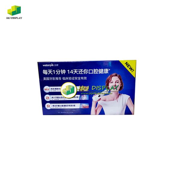 Corrugated Paper PDQ Display Tray Pop Foldable For Retail Store