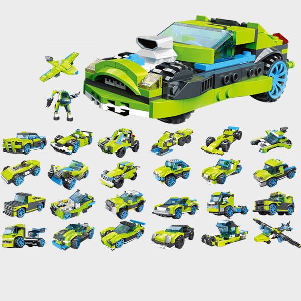 Aumente a imaginação de seu filho com nosso Kit de Construção de Brinquedos Divertidos e Educativos para Idades 2-4