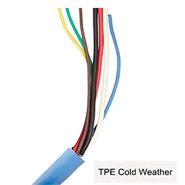 10' Replacement RV 7 Blade Trailer Wiring Harness TPE 125V