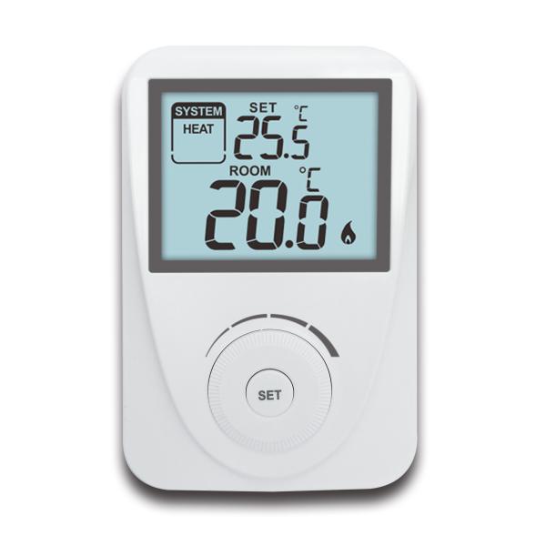 Indoor Wired Room Thermostat For Temperature Control ROHS FCC CSA