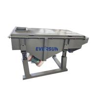 Máquina de cribado de capas múltiples pantalla de vibración lineal para partículas de plástico de silicona