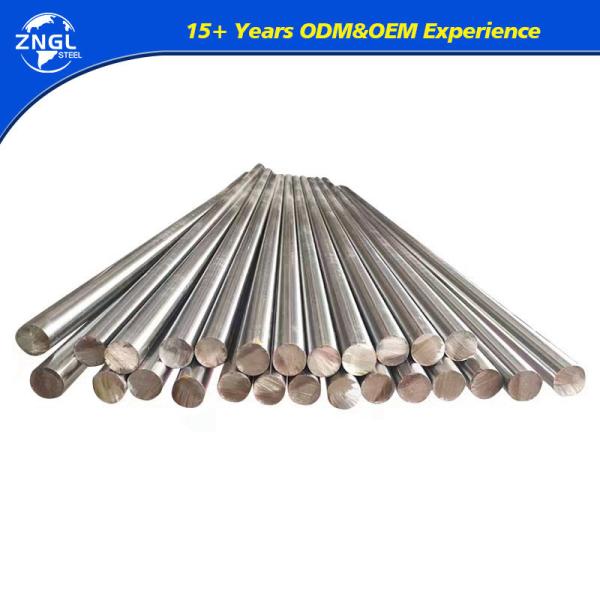 ASTM 201 304 310 316 321 904L A276 2205 2507 4140 310S Barre d'acier ronde Ss de diamètre extérieur de 50 mm