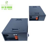 Paquet de petite taille empilable de la batterie Lifepo4 48v 100ah pour le système d'alimentation solaire
