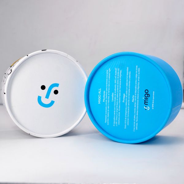 OEM Paper Tube Packaging Printing Round Cylinder For Electronic Accessories