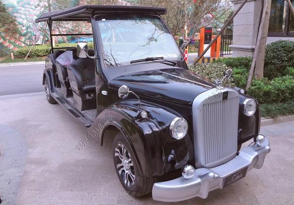 6 passenger electric classic vintage cars 20 - 40km/h Speed Intelligent Pulse Charger