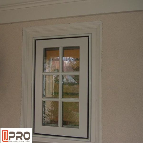 Tempestade horizontal feita sob encomenda moderna Windows do caixilho/tamanhos de alumínio padrão da janela de batente de Windows casa de alumínio