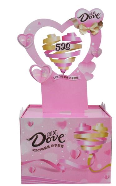 350g CCNB Custom Cardboard Pallet Display K5 Corrugated