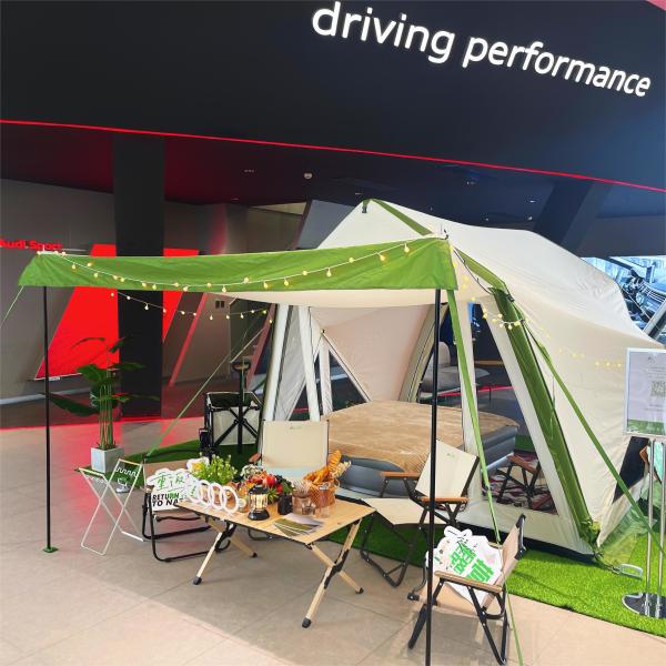 Cheermore Camping Inflatable Tents 4-6 Person Camping Tents With Rainfly