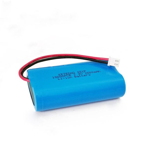 Massage Equipment 19.24Wh 2600mAh 7.4V 18650 Power Pack
