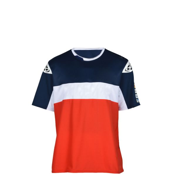 Унисексные индивидуальные дизайны Мотокросс Джерси мужские футболки спуска для езды на велосипеде