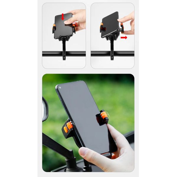 Mobile ABS Cartoon Style Car Mount Navigation Bracket Dashboard Phone Holder Accessories