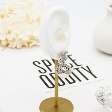 316 Stainless Steel Ear Piercing Jewellery 18mm Pearl Piercing Earrings