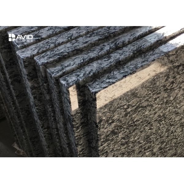 Polished Spray White Granite Wall Tiles G4418 600x600 Corrosion Resistance