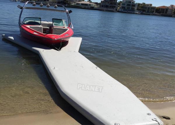 6m Long Drop Stitch Floating Y Shape Inflatable Y Jet Ski Dock Pontoons Platform For Boat And Yacht Parking