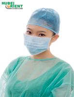 Máscara facial de uso descartável cirúrgico de orelha de uso médico de alta filtragem Máscara facial não tecida