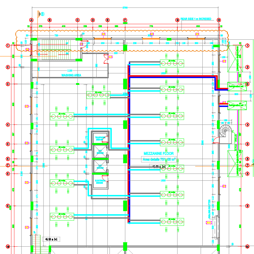 Waterproof Cold Storage Room , Warehouse / Kitchen Cold Room With PU Panels