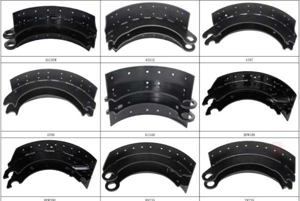 Trailer Parking Brake Shoes Replacement BPW 200 05.091.27.54.2 26mm