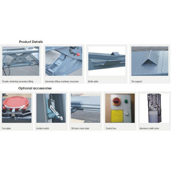 5T 4 Post Alignment Lift Hydraulic Four post car lift