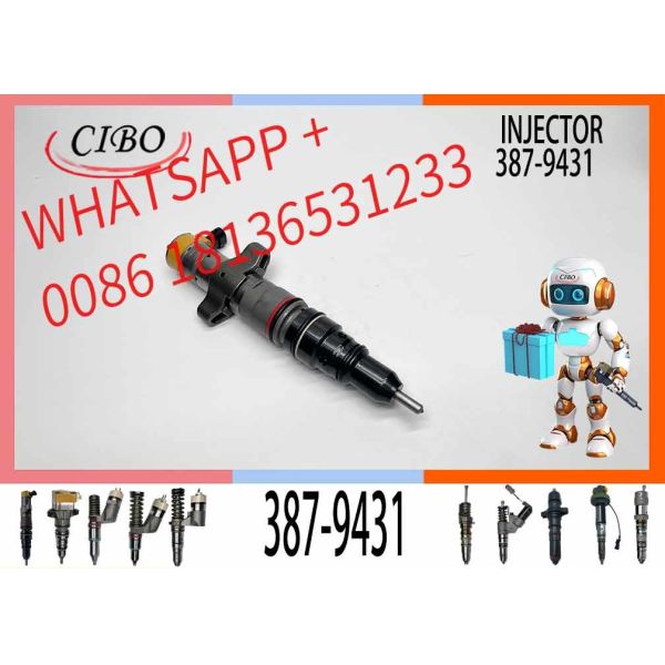 Hot Sale Diesel Engine Parts 387-9433 387-9434 10R-7222 387-9431 254-4330 C9 Fuel Injector For 330D 336D Excavator