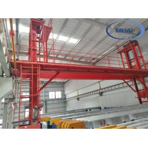 Output 300 toneladas/mês Linha de produção de anodização Personalização Automática Tratamento vertical da superfície de alumínio