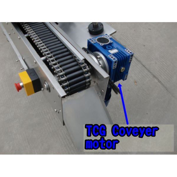 TCG Conveyor Motor Nail Polish Sticker Adhesive Labeling Machine 60-300 Pcs/ Min