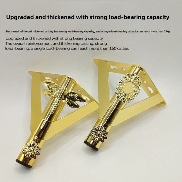 Wanjusheng a Variety of New Patterns Decorated Coffee Table Sofa Feet Iron Hardware Furniture Feet Cabinet Legs for Sale