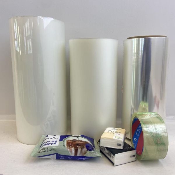 Customized Jumbo Roll BOPP Thermal Lamination Film For Printing And Packing 12-50mic