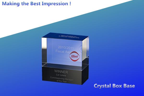 CRYSTAL BOX BASE/3D LASER CRYSTAL BASE RECTANGLE/BLANK CRYSTAL BASE CUBE/CRYSTAL 3D LASER