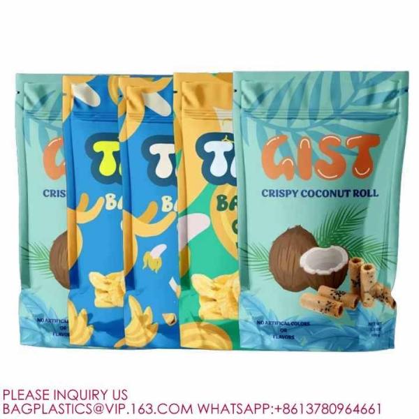 Mylar Packaging Bags For Small Business Sample Bag Smell Proof Resealable Zipper Pouch