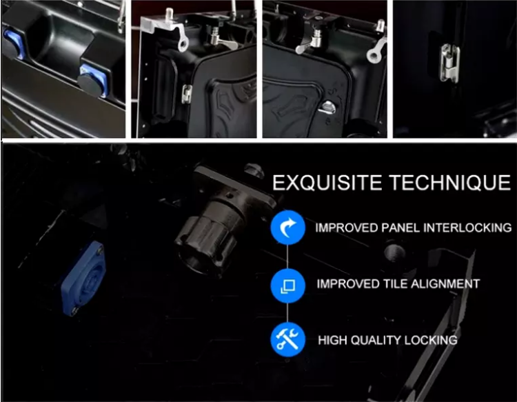 Affichage LED plein couleur extérieur HD P2-P5 Faible consommation d'énergie