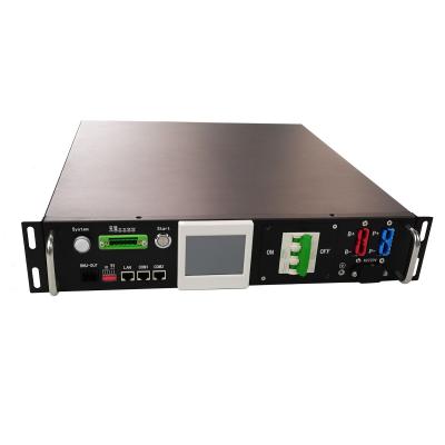GCE RS485 CAN Protocolo Sistema de Bateria Solar ESS BMS 204.8V50A 64S Alta Tensão 2U BMS
