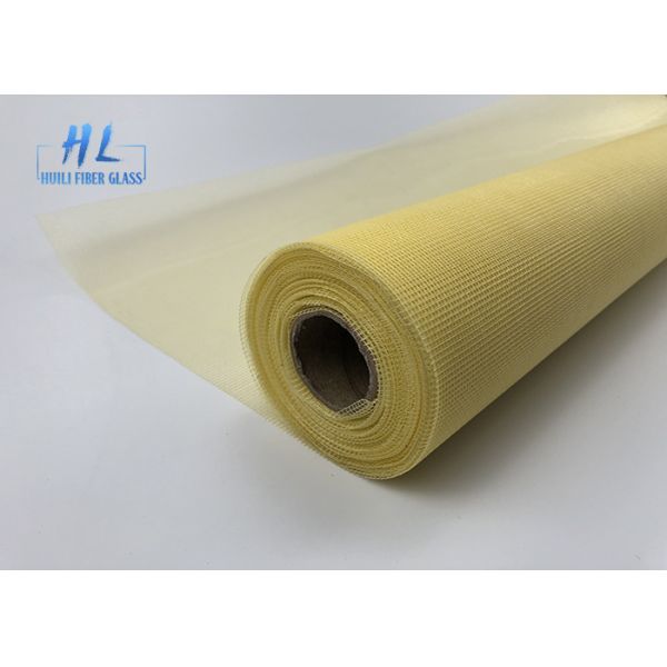 Цвет цвета слоновой кости, экран окна стеклоткани для рынка Индии, низкой цены с хорошее растяжимым, фабрика сразу