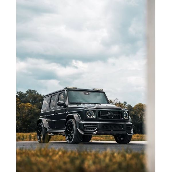 G500 G63 Mercedes Sprinter Body Kit VOS Style Diy Front Lip Spoiler Wheel Arch