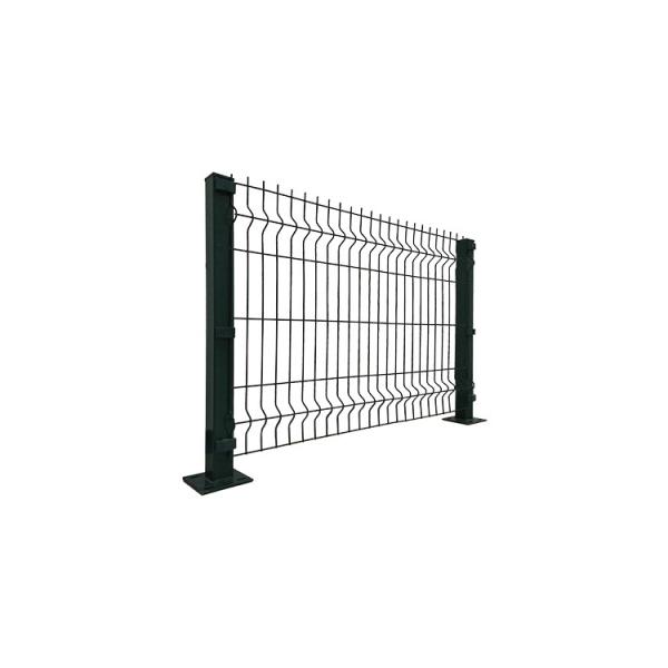 V Prism Shape 3D Fence Panel Rodent Proof Good Rot Resistance Convenient Installation