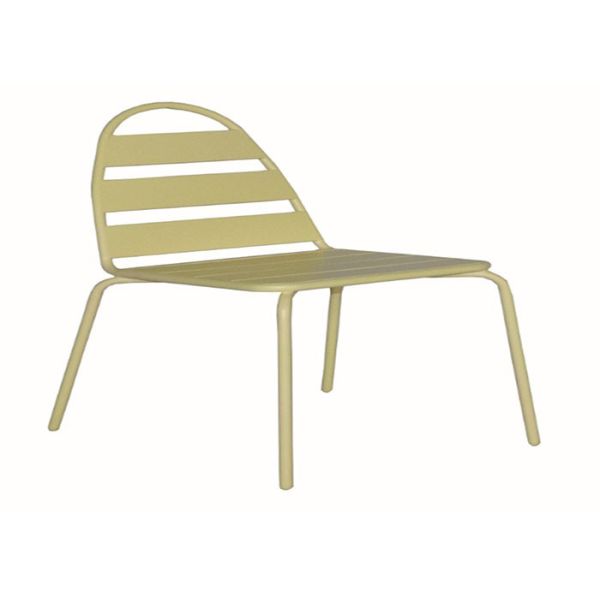 Stackable Garden Metal Outdoor Furniture Chair Powder Coated