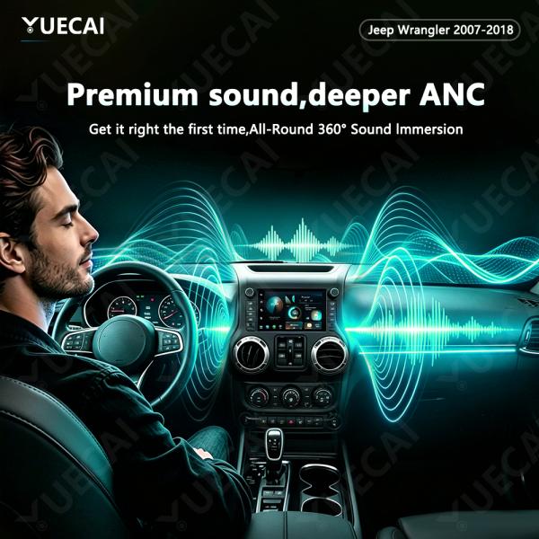 7Inch Android Car Stereo Car Radio GPS Car Audio FM Digital Signal Processor Touch Screen Navigation for Jeep Wrangler