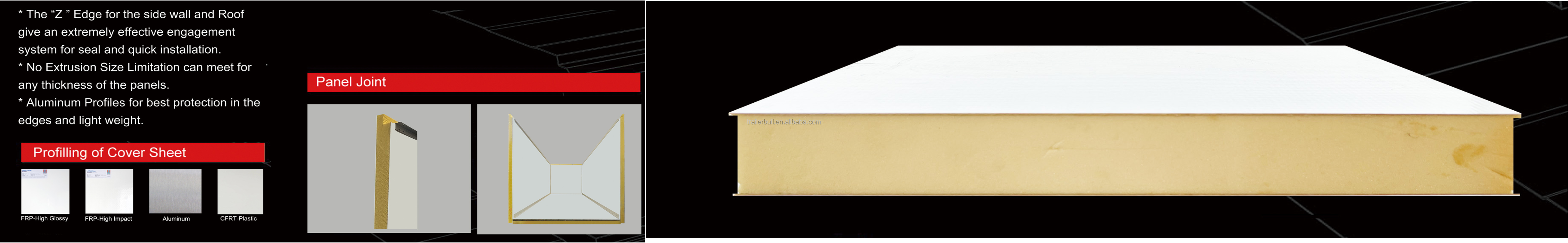 Температурно устойчивый 20 футов настраиваемый экспедиционный грузовик кемпер коробка для RV