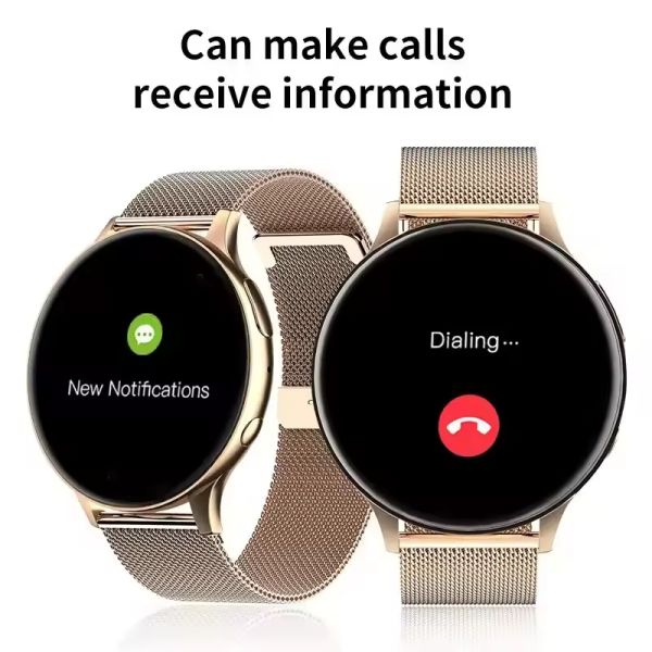 Eraysun T2 Pro Luxury SmartWatch Waterproof Women Fitness Reloj Sports Touch Screen Fashion Round Man Women Smart Watches