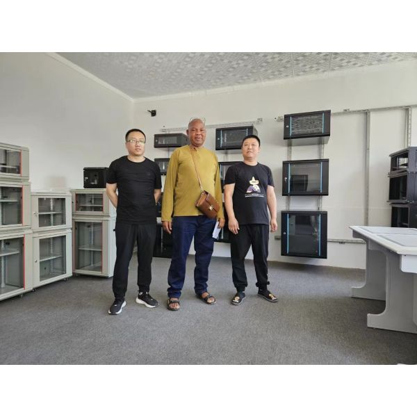 Powder Coated Server Rack for Batteries Intelligent Outdoor Cabinet Rack 6u 600*350*450