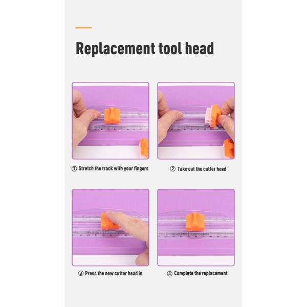 Coupeuse de papier A4 polyvalente pour divers matériaux artisanaux