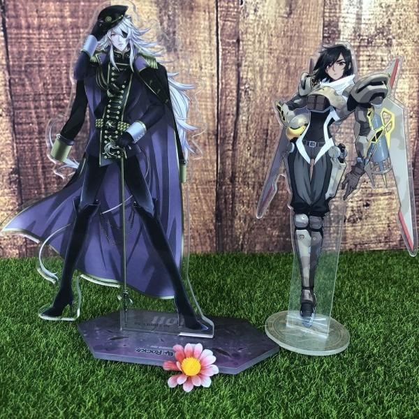 Customized CNC cut acrylic Standee with logo/cartoon character/Anime figure printed;offset print Acrylic display board