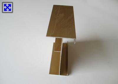 Gold Anodized Kitchen Aluminum Extrusion Profiles For All Aluminum Furnitures