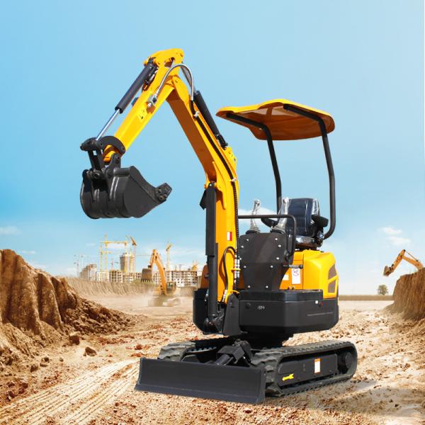 XN16 Mini Excavator hidráulico 1,6 toneladas com garantia de 1 ano