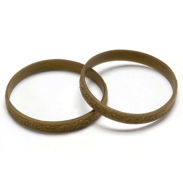 Festival Embossed Silicone Bracelets Custom Printed Engraved Silicone Bracelets