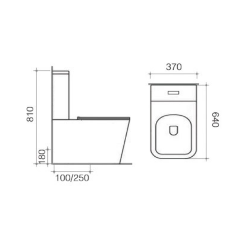 Upper Cistern Washdown Toilet Ceramic Siphonic Sanitary Ware for Hotel Bathroom Purchasing