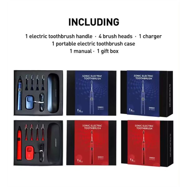 OEM 3D Touch IPX7 Sonic Toothbrush Waterproof Electric Toothbrush Cepillo De Diente