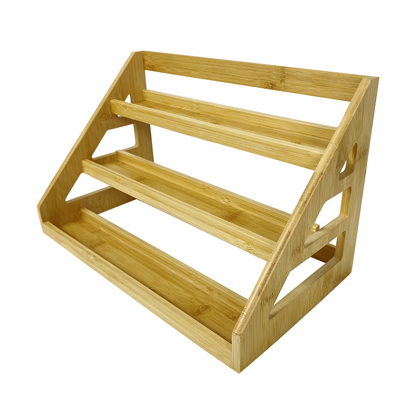 Устойчивый бамбуковый шкаф с пряностями