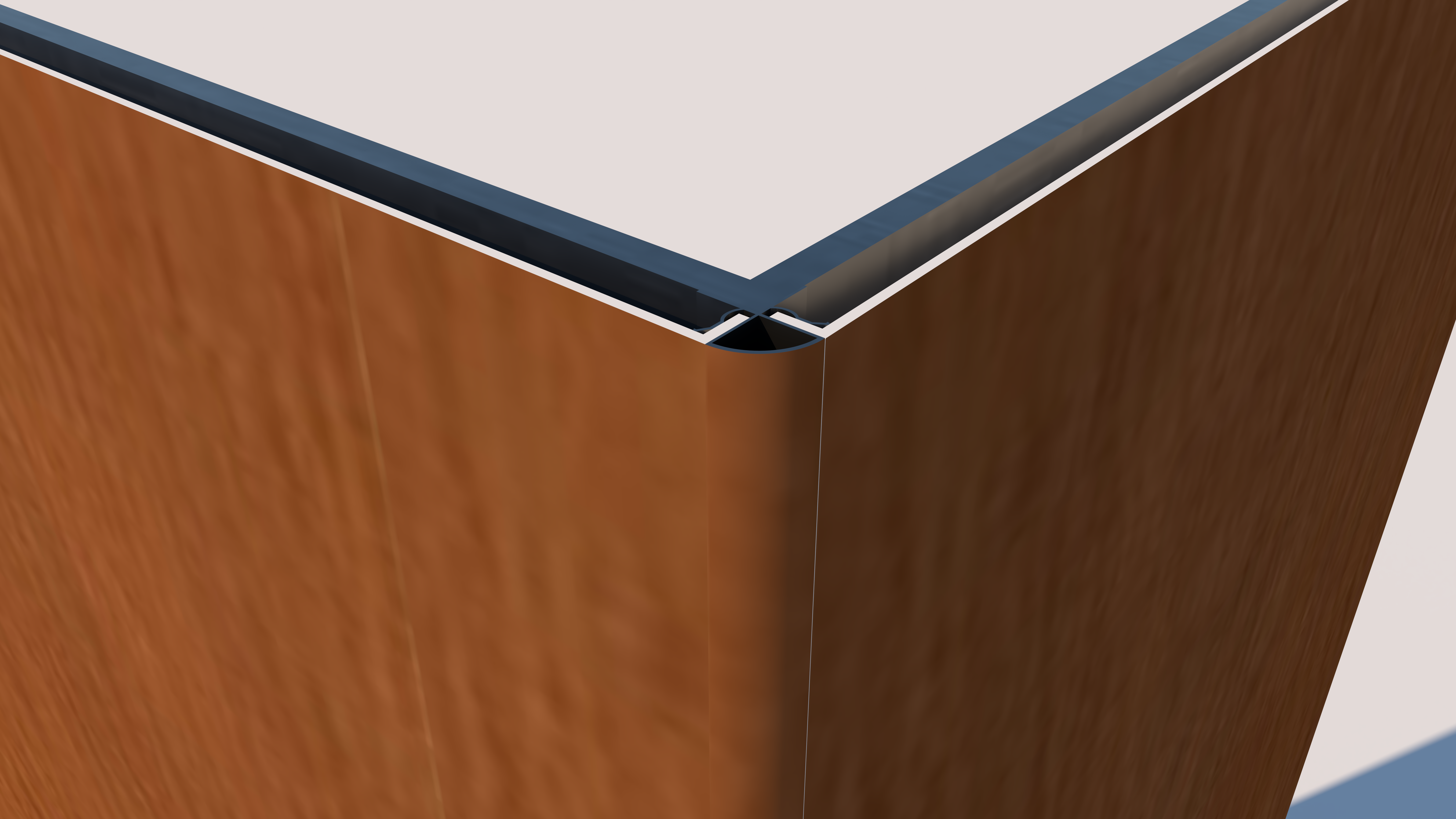 Огнестойкость PVDF ACP Листы для кухни Backsplash 0,25 мм Алюминиевый слой 4ft * 8ft Размер